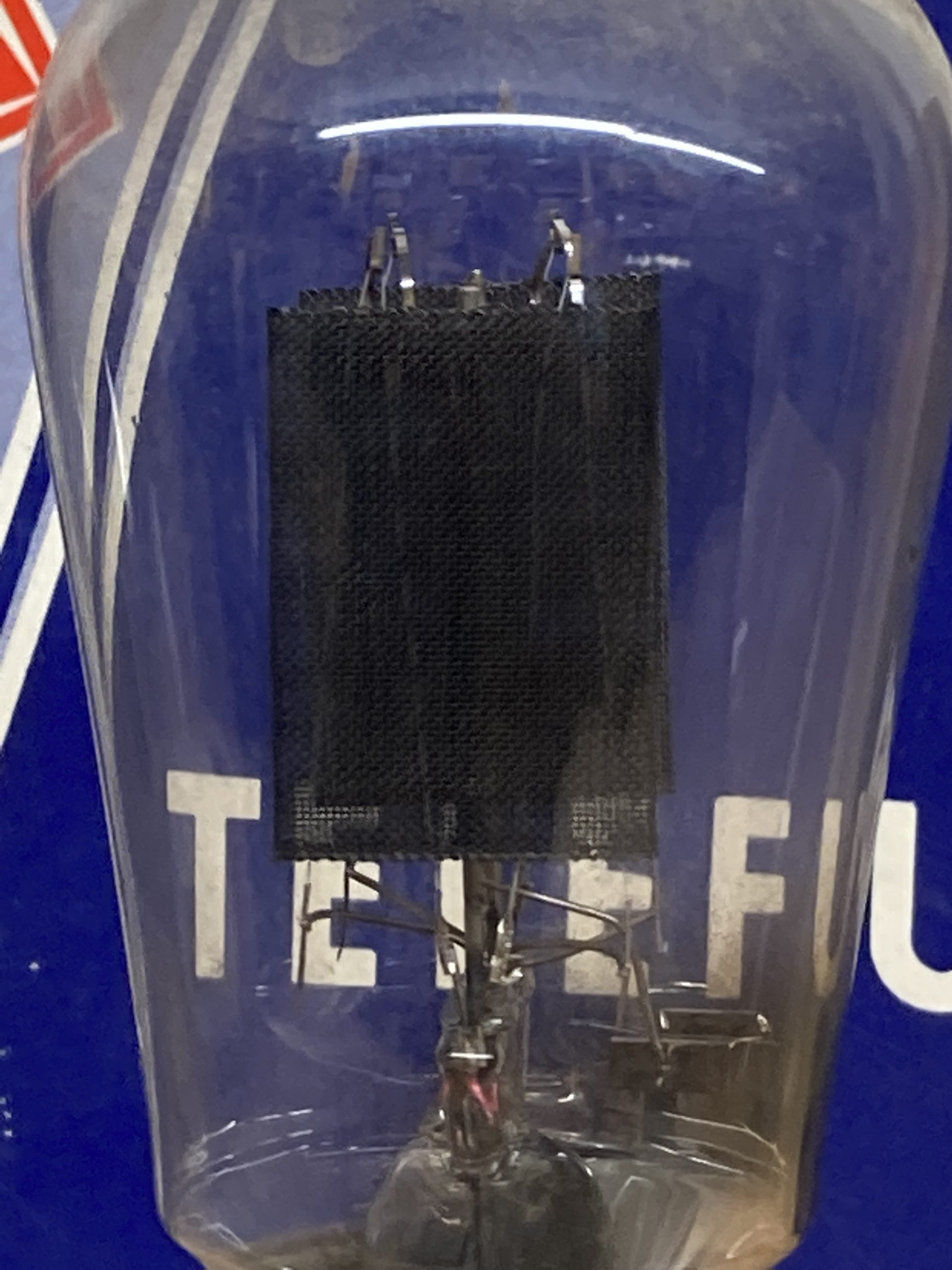 RGN2004 Telefunken, big globe, black mesh from 1937, tests NOS+, x-rare - Image 6