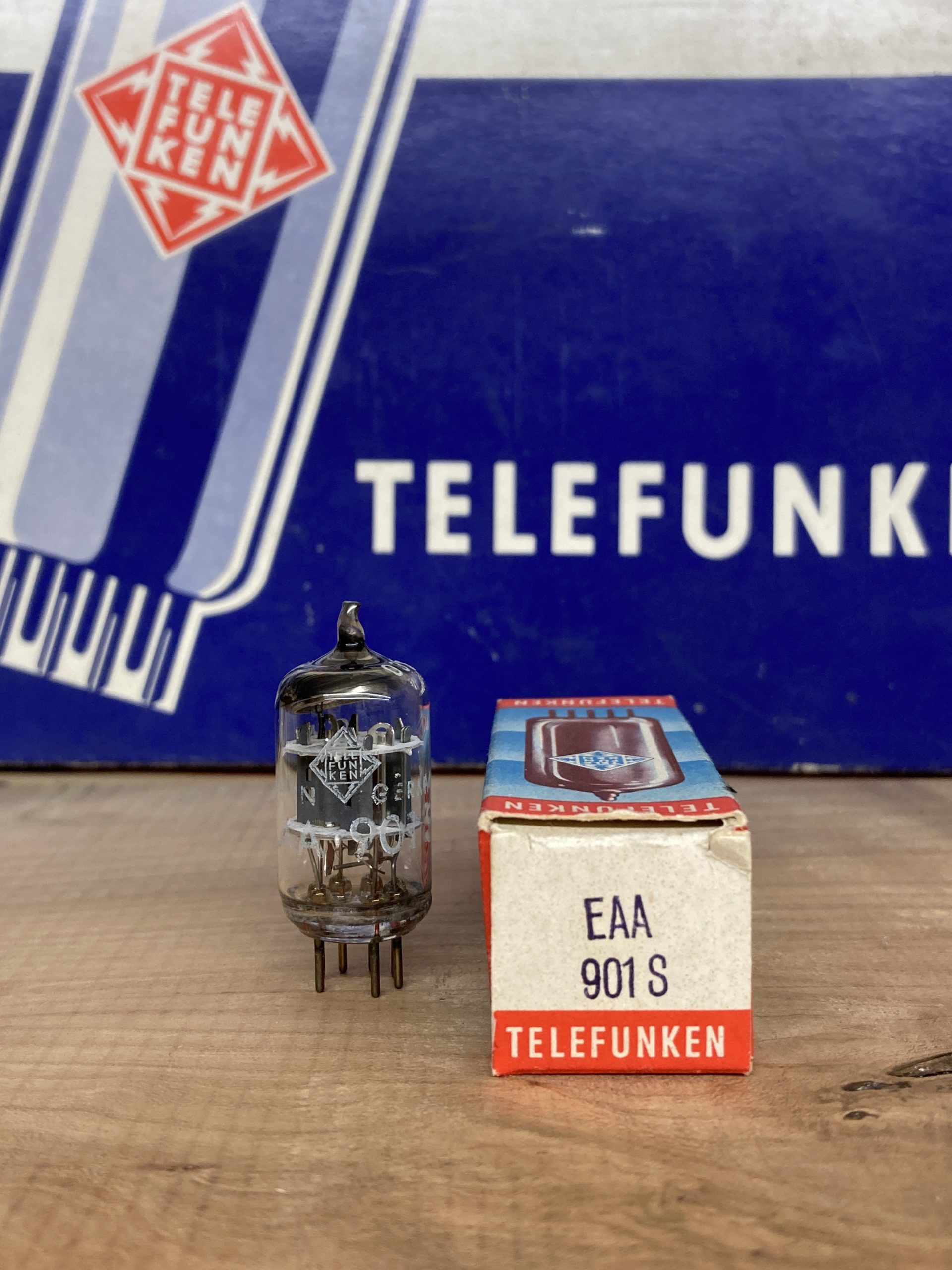 EAA901S EB91 5726 6AL5W Telefunken, NOS/NIB, milspec, longlife, diamond <>