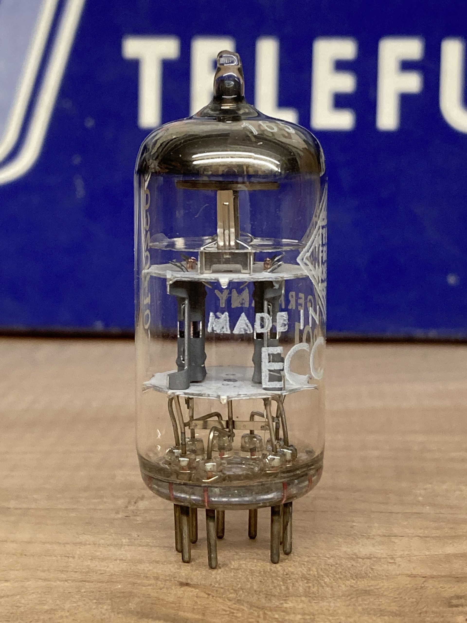 ECC801S Telefunken, NOS/NIB, longlife, diamond , holy grail ECC81/12AT7 - Image 3