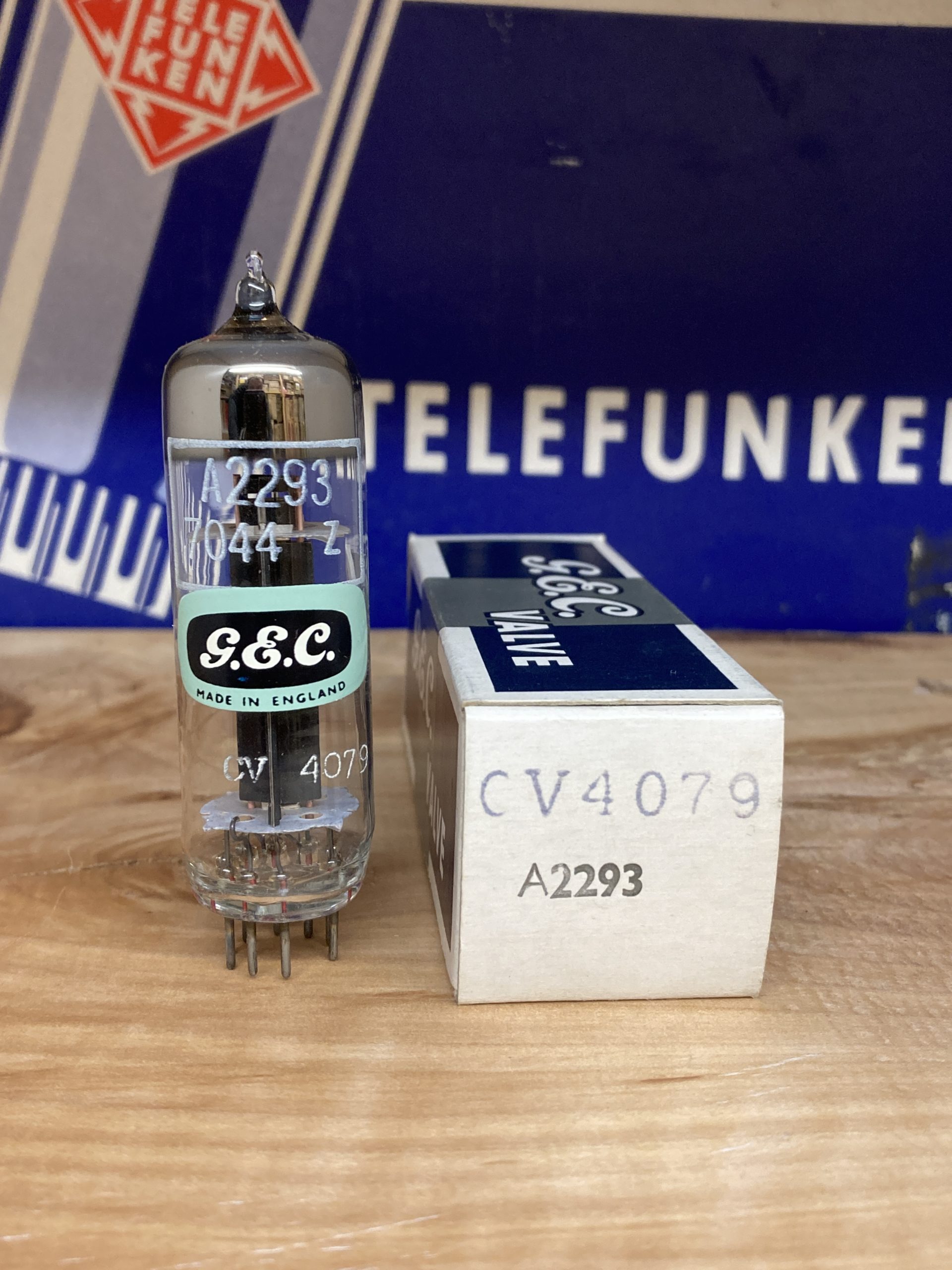 CV4079 GEC A2293 true NOS/NIB, milspec