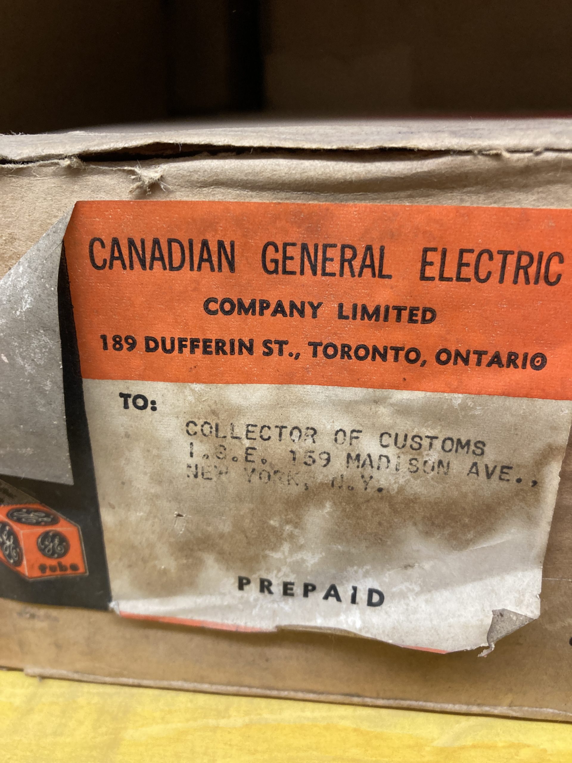 6Q7 VT92A GE, NOS, perfect condition, one pair (2) - Image 2