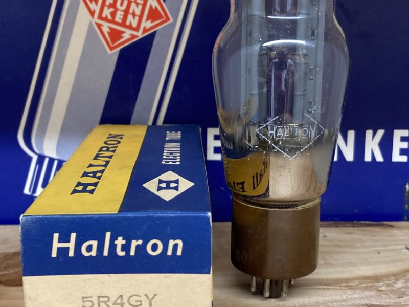 5R4GY Haltron, true NOS/NIB, tests perfect