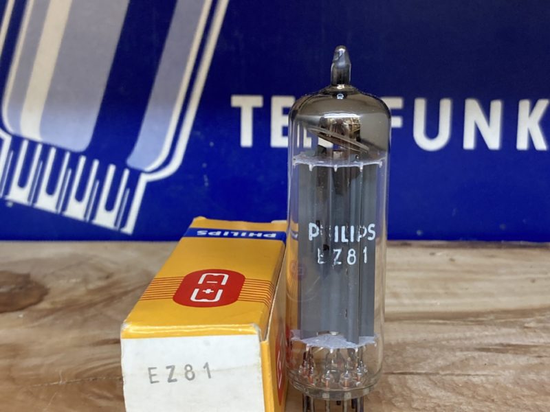 EZ81 Philips, true NOS/NIB, x-rare Hendon Works coding