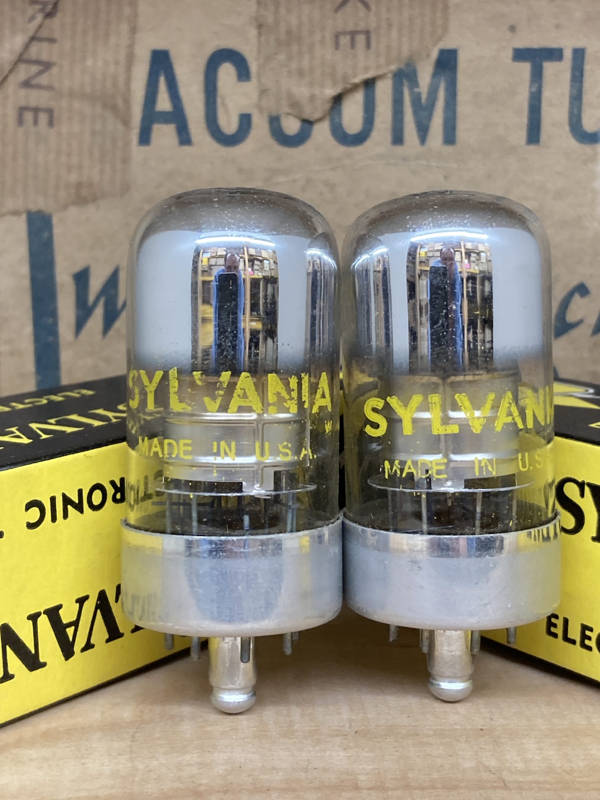 1LC6 VT-178 Sylvania true NOS/NIB, milspec, one pair (2) - Image 4