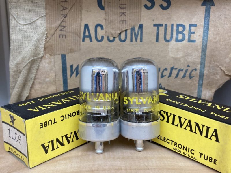 1LC6 VT-178 Sylvania true NOS/NIB, milspec, one pair (2)