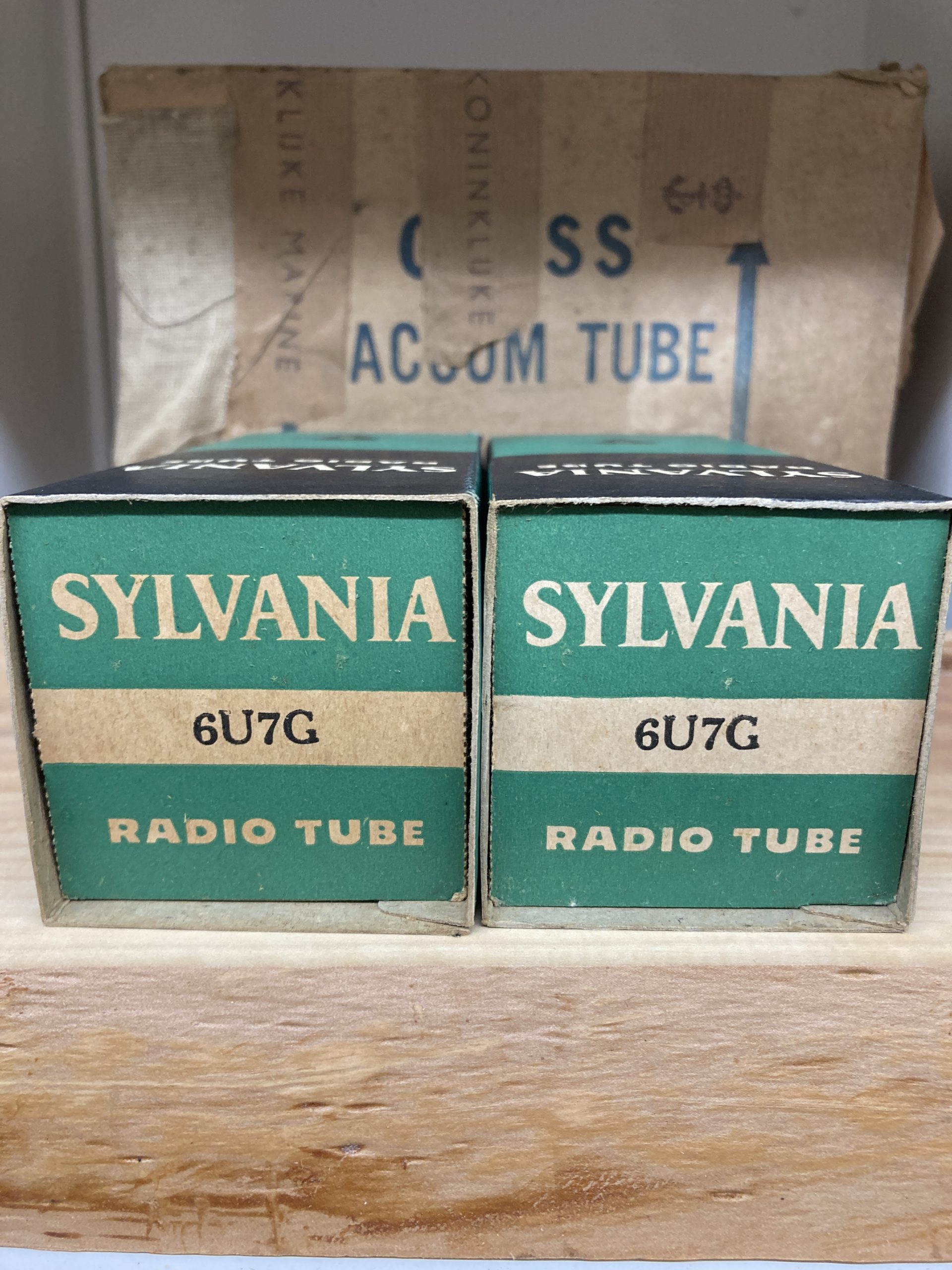 6U7G Sylvania true NOS/NIB, milspec, one pair (2) - Image 5