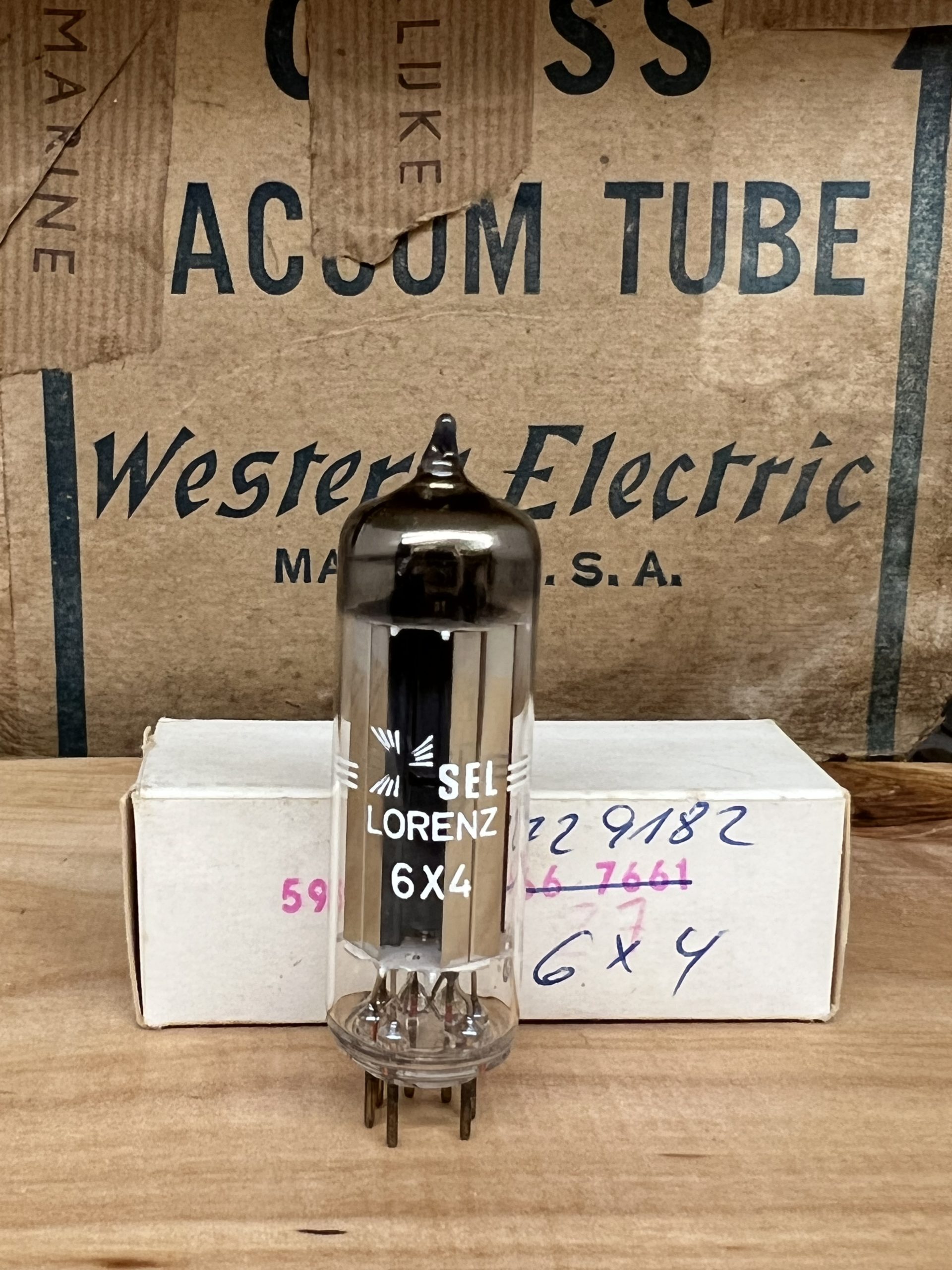 EZ90 6X4WA CV493 U78 SEL Lorenz, made by RT, milspec, true NOS/NIB,