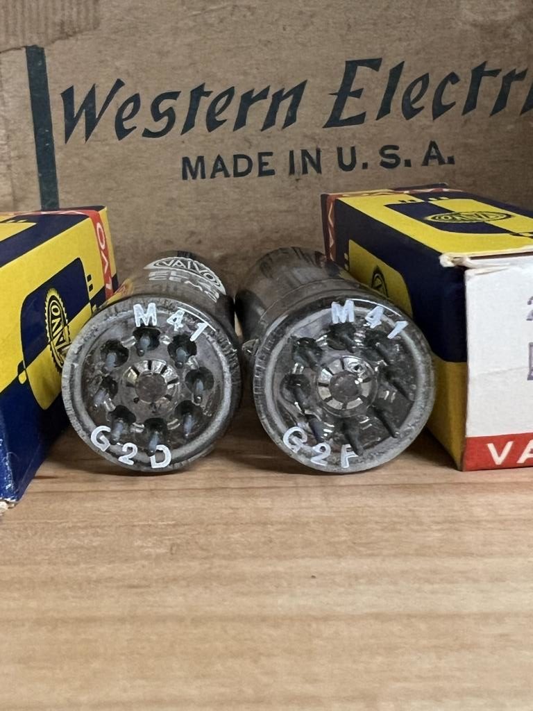 EL41 Valvo, small lot of super vintage NOS tubes - Image 2