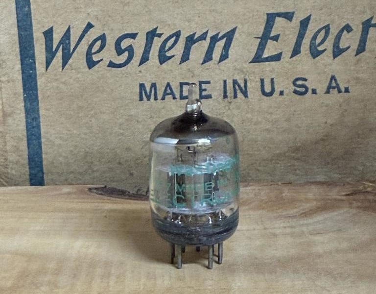 5670W JAN GE, 396A, 2C51, 1960ies, black plate, milspec, branded Westinghouse