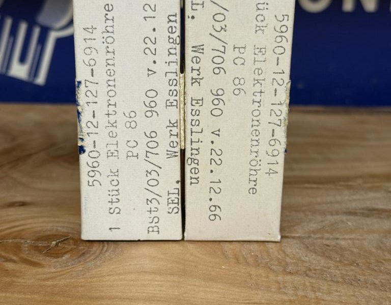 PC86 SEL, NOS, NIB, made by RT Suresnes, one pair