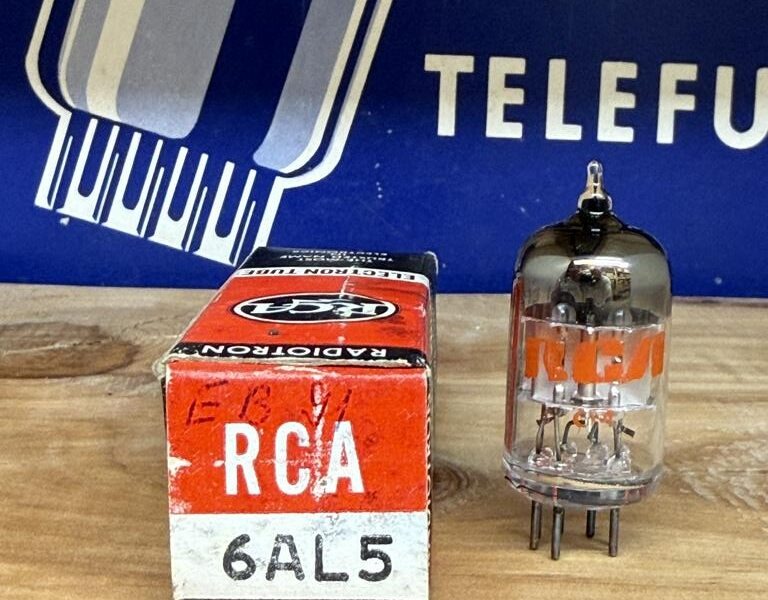 6AL5 RCA, true NOS/NIB for STA-Level and 176-type compressors