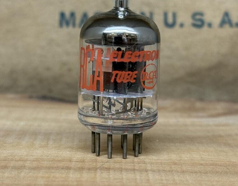 5670 RCA, 396A, 2C51 true NOS/NIB, triple mica, black plate!
