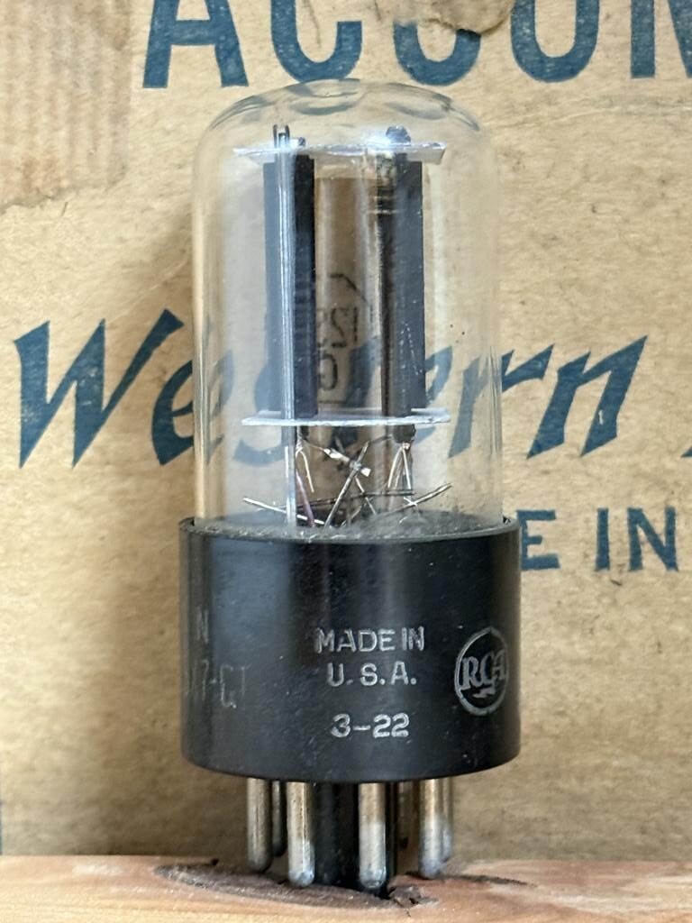 12SN7GT small lot of super vintage tubes - Image 3